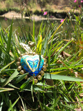 Collar Sagrado Mariposa turqueza