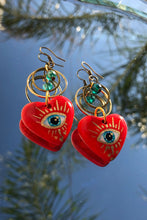 Aretes Ojito Rojo