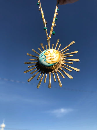 Collar eclipse con Cadena