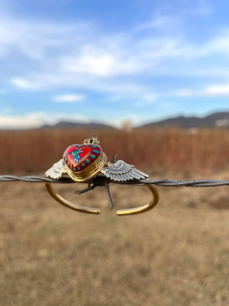 Brazalete alitas colibrí