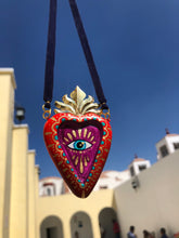 Corazón flamita ojito
