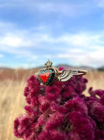Brazalete alitas rojo